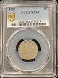 1885-P Liberty "V" Nickel, Key Date. XF45 PCGS GS (27109) (Copy)