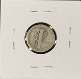 1916-D Mercury Head Dime, Key Date,  Nicely Circulated G/VG (27292)