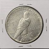 1928-P Peace Silver Dollar, Choice AU+, White, (27348)