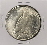 1923-S Peace Silver Dollar, Choice Uncirculated, White, (27372)