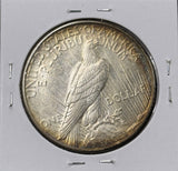 1923-D Peace Silver Dollar, Choice Uncirculated, White, (27376)