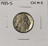1935-S Buffalo Nickel, Choice Uncirculated.  (27398)