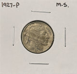 1927-P  Buffalo Nickel, Nice Uncirculated. (27426)