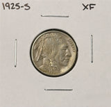 1925-S  Buffalo Nickel, Nice XF. (27432)