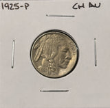 1925-P  Buffalo Nickel, Choice AU. (27436)