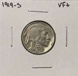 1919-S  Buffalo Nickel, Nicely Circulated. (27458)