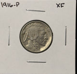 1916-P  Buffalo Nickel, Nicely Circulated XF. (27478)