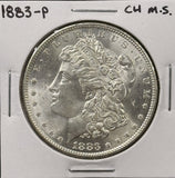 1883-P Morgan Silver Dollar, Choice Uncirculated, (27528)