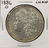 1886-O Morgan Silver Dollar, Choice AU, (27556)