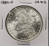 1884-P Morgan Silver Dollar, Choice Uncirculated, (27568)
