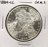1884-CC Morgan Silver Dollar, Choice Uncirculated, (27570)