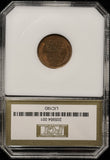 1919-D Lincoln Wheat Cent, MS65RD PCI Gold (27593) GS Bid= $960