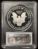 2002-W Proof American Silver Eagle, PR69DCAM PCGS (27635)
