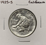 1925-S California Commemorative Half Dollar, Nice Unc. (27668)