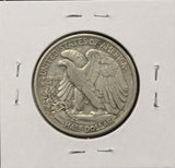 1920-S Walking Liberty Half Dollar, Nicely Circulated VF. (27688)