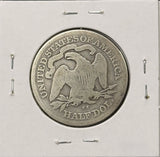 1877-CC Seated Liberty Half Dollar, Nicely Circulated. (27690)