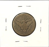 1913-S Barber Quarter, Key Date, Well Circulated. (27742)