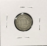 1869-P Nickel Three Cent, Nicely Circulated. (27788)