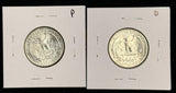 1949-P,D  Washington Quarter, 2 Coin Set, Choice Uncirculated. (27936)