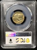 1914-P Buffalo Nickel, Gold Toned MS64 PCGS (28001)
