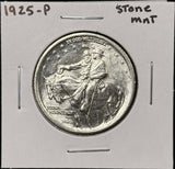 1925-P Stone Mnt. Commemorative Half Dollar, Unc Details, Ltly Cleaned. (28020)