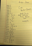 1892-1916 Barber Dime Starter Set, 48 Different Dates, Ave Circ, (28076)