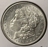 1890-S Morgan Silver Dollar, Choice AU/UNC, (28134)