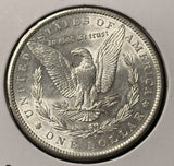 1890-S Morgan Silver Dollar, Choice AU/UNC, (28134)