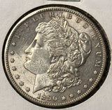 1890-S Morgan Silver Dollar, Nice Uncirculated, (28136)