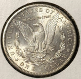 1890-S Morgan Silver Dollar, Nice Uncirculated, (28136)