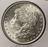 1890-S Morgan Silver Dollar, Choice Uncirculated, (28140)