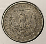 1891-CC Morgan Silver Dollar. Nicely Circulated XF+. (28160)