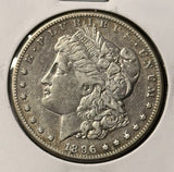 1896-S Morgan Silver Dollar. Better Date, Nicely Circulated. (28166)