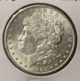 1897-S Morgan Silver Dollar. Choice Uncirculated. (28172)