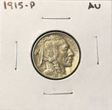 1915-P  Buffalo Nickel, Choice AU, (28197)