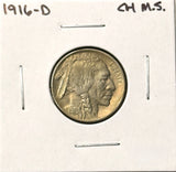 1916-D  Buffalo Nickel, Choice Uncirculated, (28203)