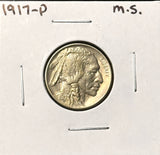 1917-P  Buffalo Nickel, Choice Uncirculated, (28207)