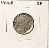 1919-P  Buffalo Nickel, Nicely Circulated XF, (28217)