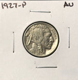 1927-P  Buffalo Nickel, Nice AU, (28243)