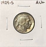 1929-S  Buffalo Nickel, Choice AU+, (28257)