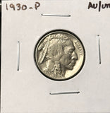 1930-P  Buffalo Nickel, Choice AU+, (28259)