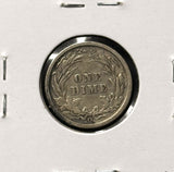 1900-O Barber Dime, VF Details, Cleaned. (28299)