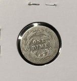 1903-S Barber Dime, Nicely Circulated. (28305)