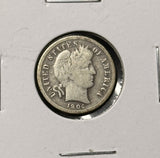 1904-S Barber Dime, Nicely Circulated VG. (28307)