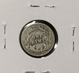1904-S Barber Dime, Nicely Circulated VG. (28307)