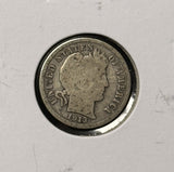 1913-S Barber Dime, Nicely Circulated. (28319)