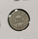 1913-S Barber Dime, Nicely Circulated. (28319)