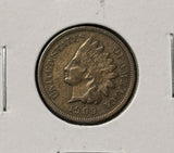 1909-S Indian Head Cent, Key Date, Nice VF, (28327)