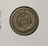 1862-P Indian Head Cent, CN, VG/F (28371)