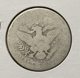 1893-S Barber Half Dollar. Nicely Circulated, (28401)